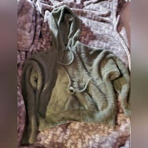 Forever21 fuzzy hoodie.